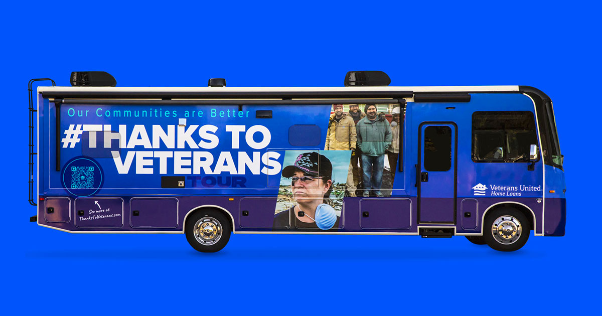 ThanksToVeterans Tour from Veterans United